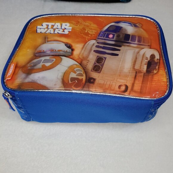 Star Wars BB-8 & R2-D2 Kids Lunch Box NWT Thermos Accessories - Picture 6 of 7